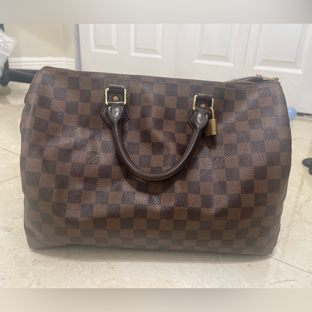Louis Vuitton Damier Ebene Speedy 35